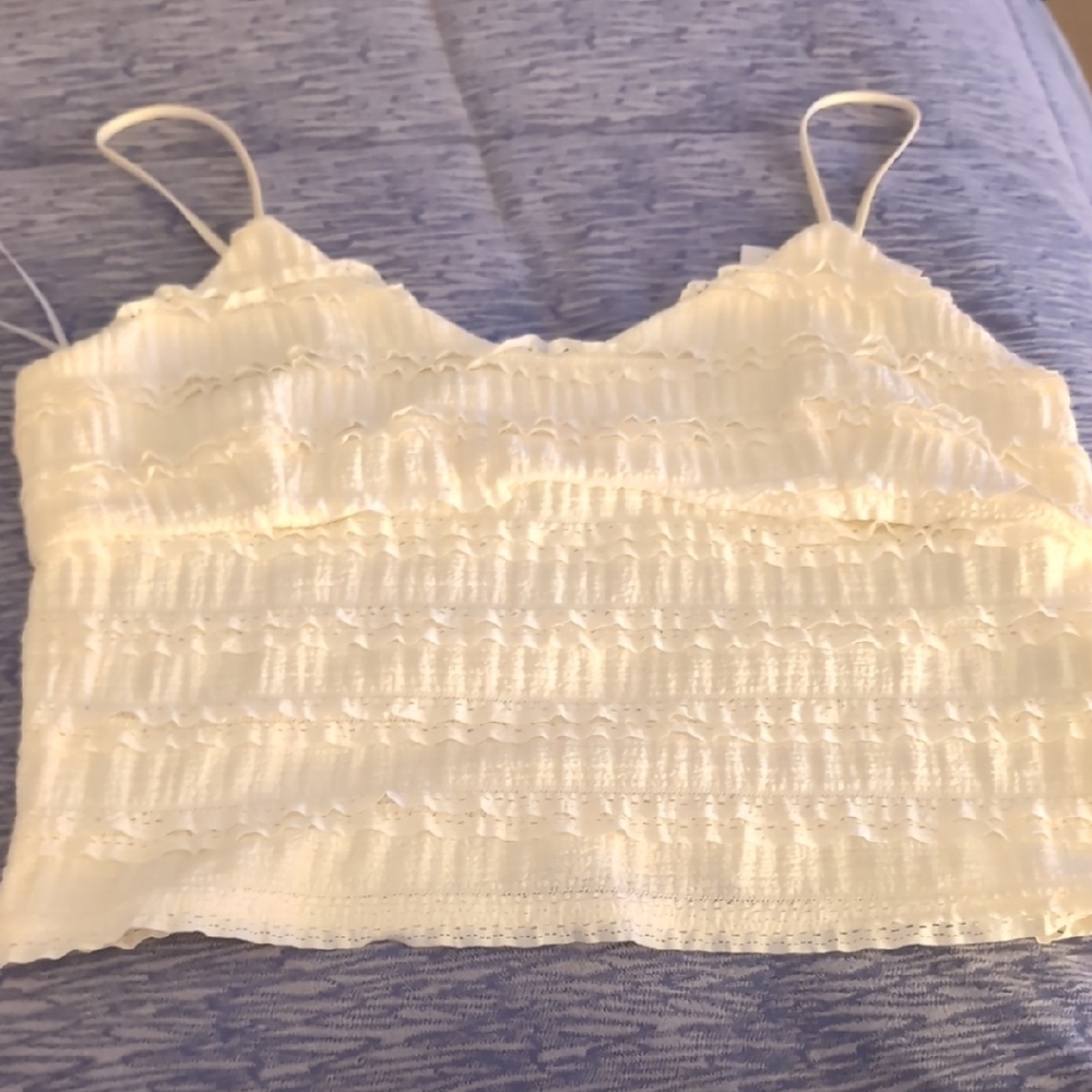 Good Luck Gem Cream Camisole Top